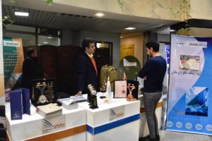 بازدید اصحاب رسانه از دستاوردهای فضایی